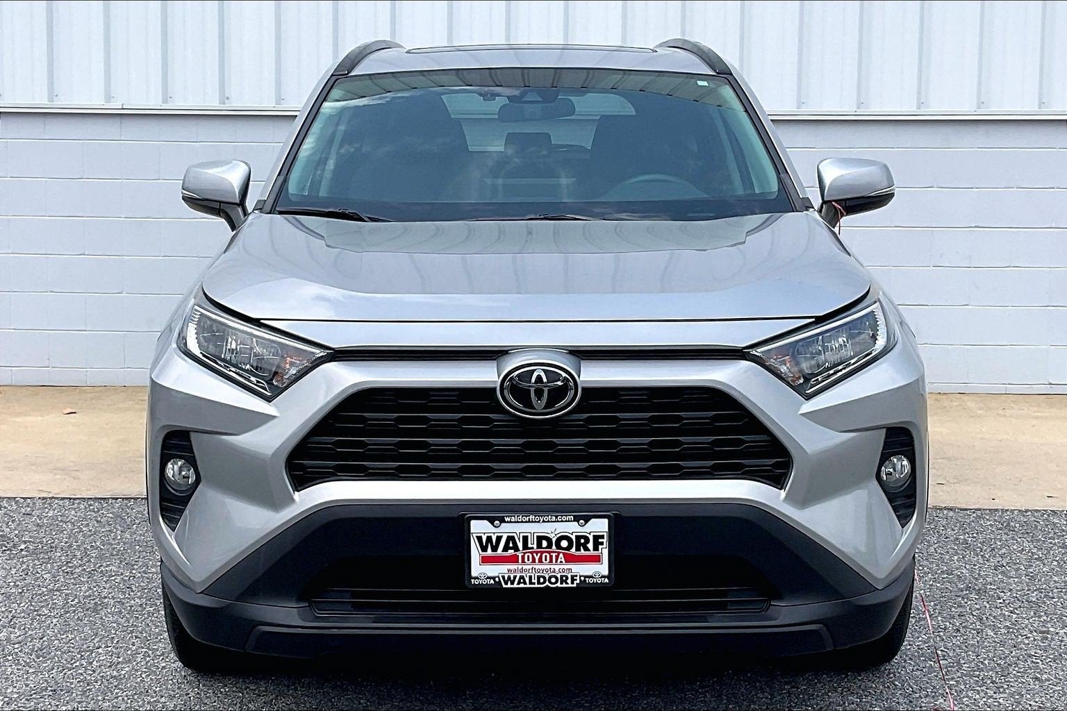 2020 Toyota RAV4 — rear three-quarter view